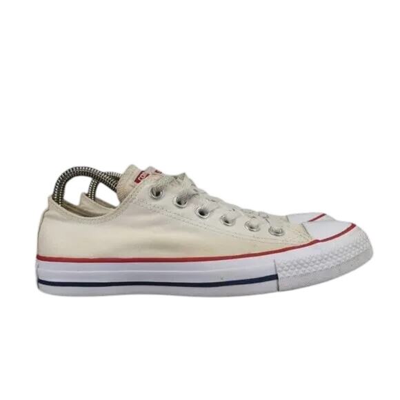 Converse Shoes Womens 8 Sneakers Chuck Taylor All Star Low Canvas Casual White - Picture 1 of 12